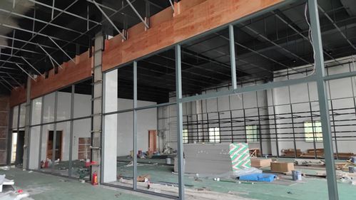 工程案例 馬鋼南區廠容整治項目 鋁板 不銹鋼欄桿 玻璃隔斷等產品安裝項目